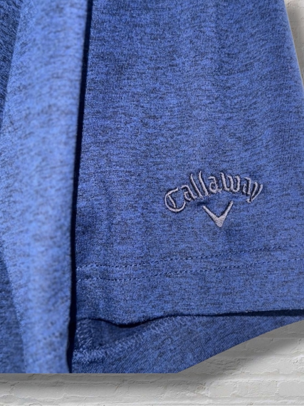 Callaway Opti-Dri Golf Polo Shirt Men’s Size Large Navy Blue Performance Stretch